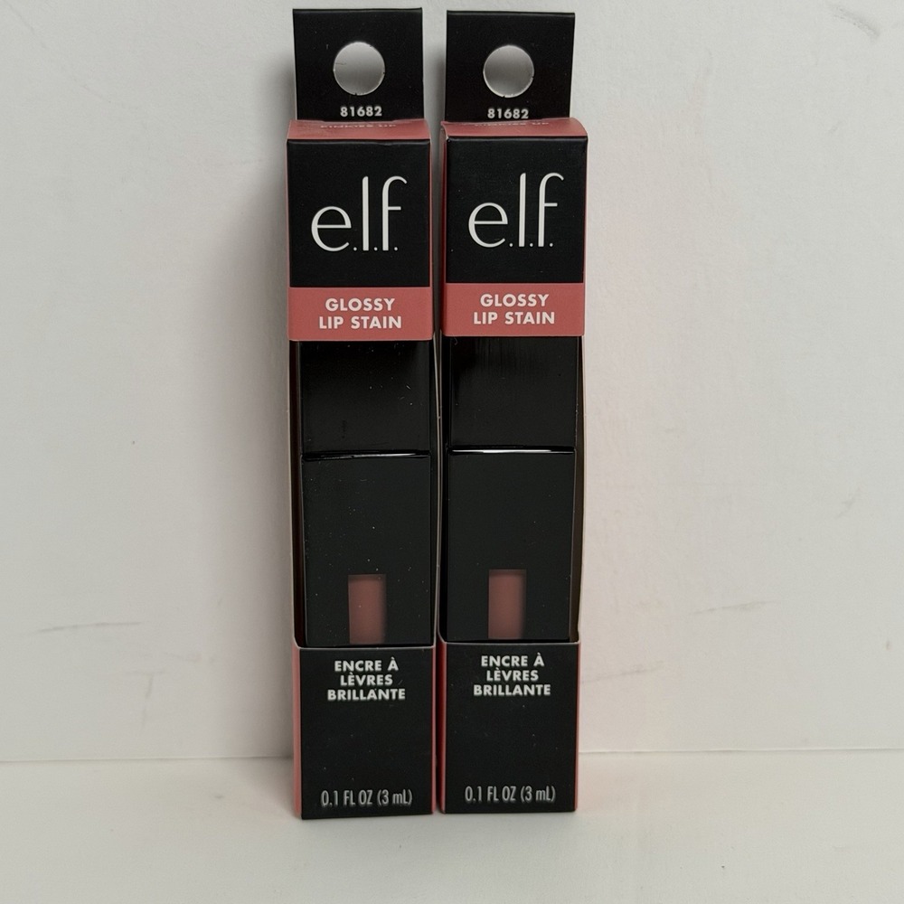 Elf Glossy Lip Stain 81682 Pinkies Up Lot Of 2‎